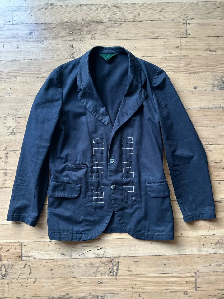 commes des garcons Homme Plus Мужская Двусторонняя Куртка Винтажная РЕДКАЯ Rei Kawakubo - Изображение 3 из 4