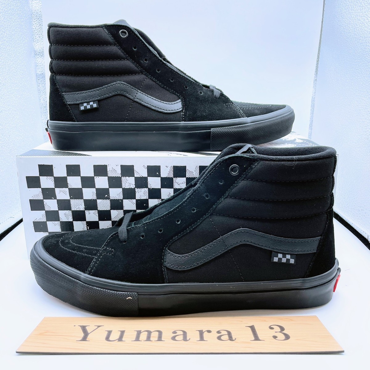 Vans Skate Sk8-Hi High Cut Triple Black VN0A5FCCBKA Men's Size | eBay