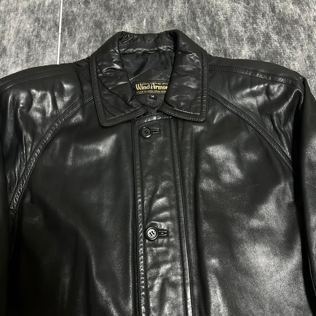 ジャケット・アウター Vintage Wind Armor Lamb Leather Jacket Wind armor leather jacket - Gem