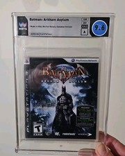 PS3 Batman Arkham Asylum - Graded WATA 9.6 SEALED  "Not for Resale"