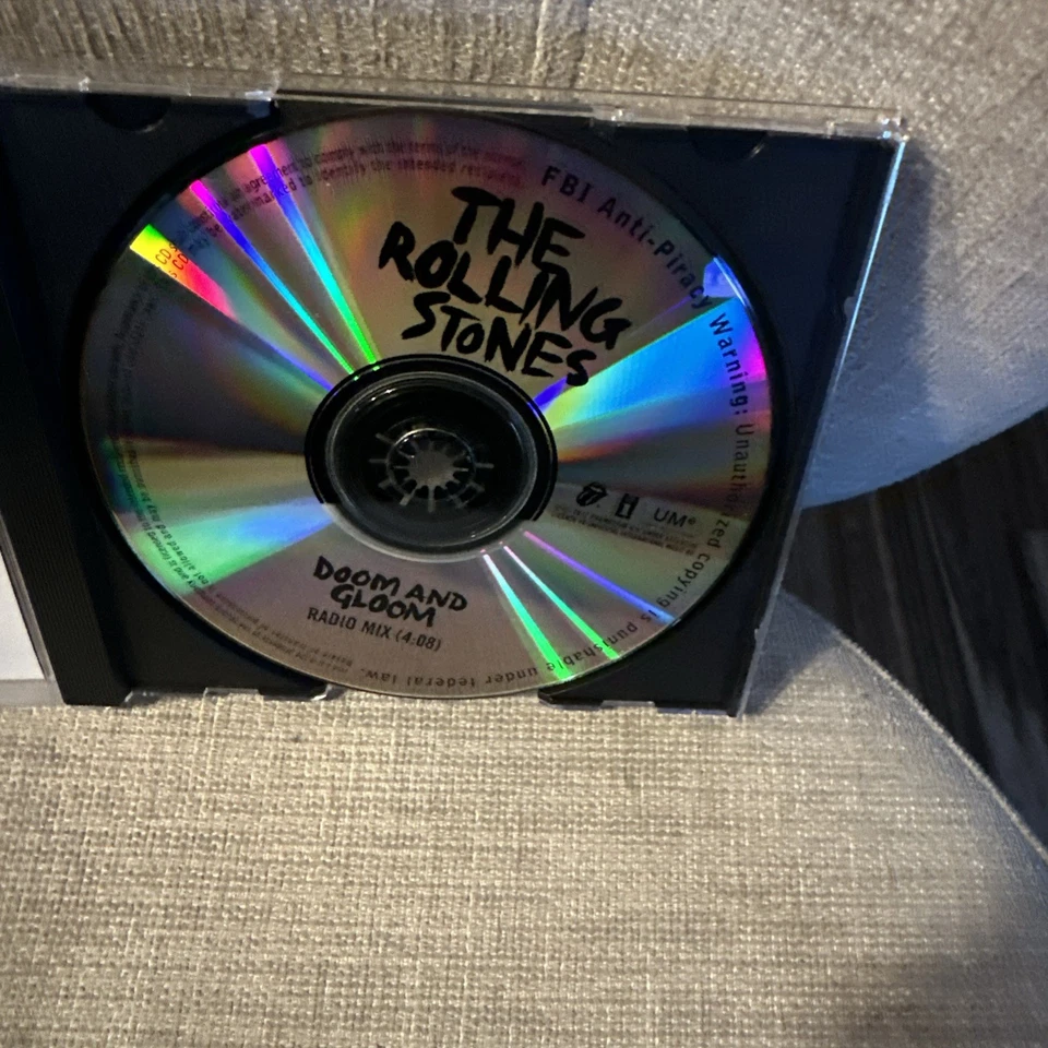 Doom And Gloom by The Rolling Stones (CDr, Single, Promo, 2012, Radio Mix) - Image 2 of 2