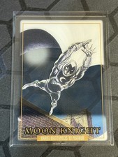 2024 SkyBox Marvel Masterpieces 92 Platinum Moon Knight #51 Clear Cut