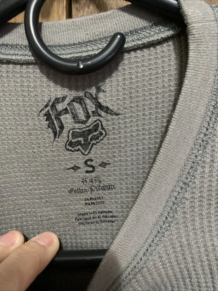 Fox Racing Boys Size S Gray Thermal Long Shelve - Image 3 of 4