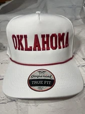 Oklahoma Sooners BMFS Boomer Sooner Imperial golf hat snapback cap