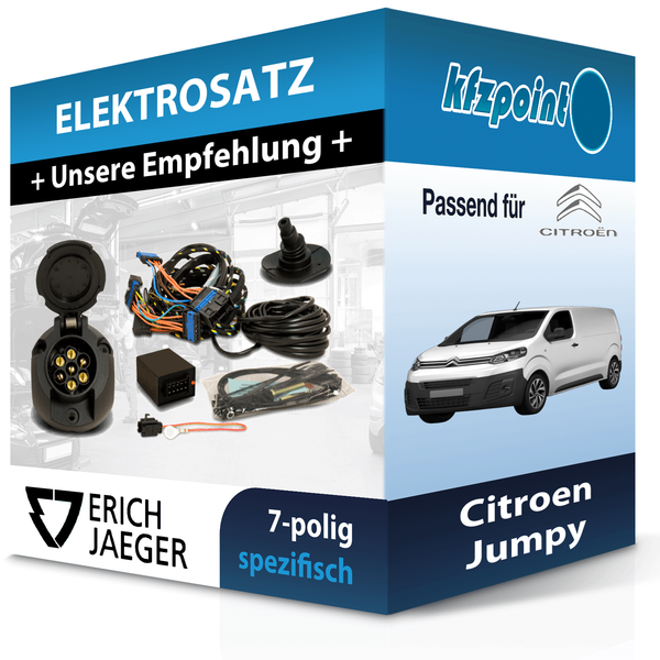 Jaeger E-Satz 7Polig Fahrzeugspezifisch Passend FüR Citroen Jumpy Elektrosatz-image