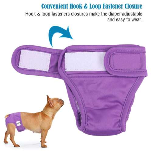 Pet Dog Puppy Diaper Pants Nappy Physiological Sanitary Panties Underwear Female - Picture 7 of 15