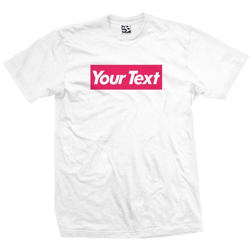 Youth Custom Subvert T-Shirt Brand Parody Red Box Text Girls Boys Kids Tee Shirt - Picture 33 of 53