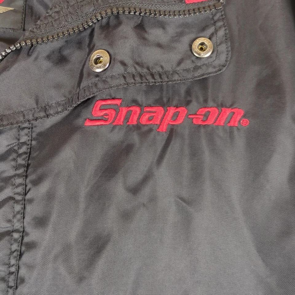 Snap On Tools Jacket L Mens Technician Button Full Zip Utility - Image 3 of 4