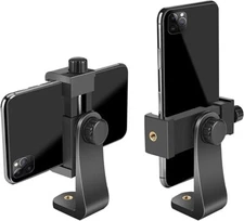Cell Phone Tripod Adapter Holder Rotatable Smartphone Mount For Android, I Phone