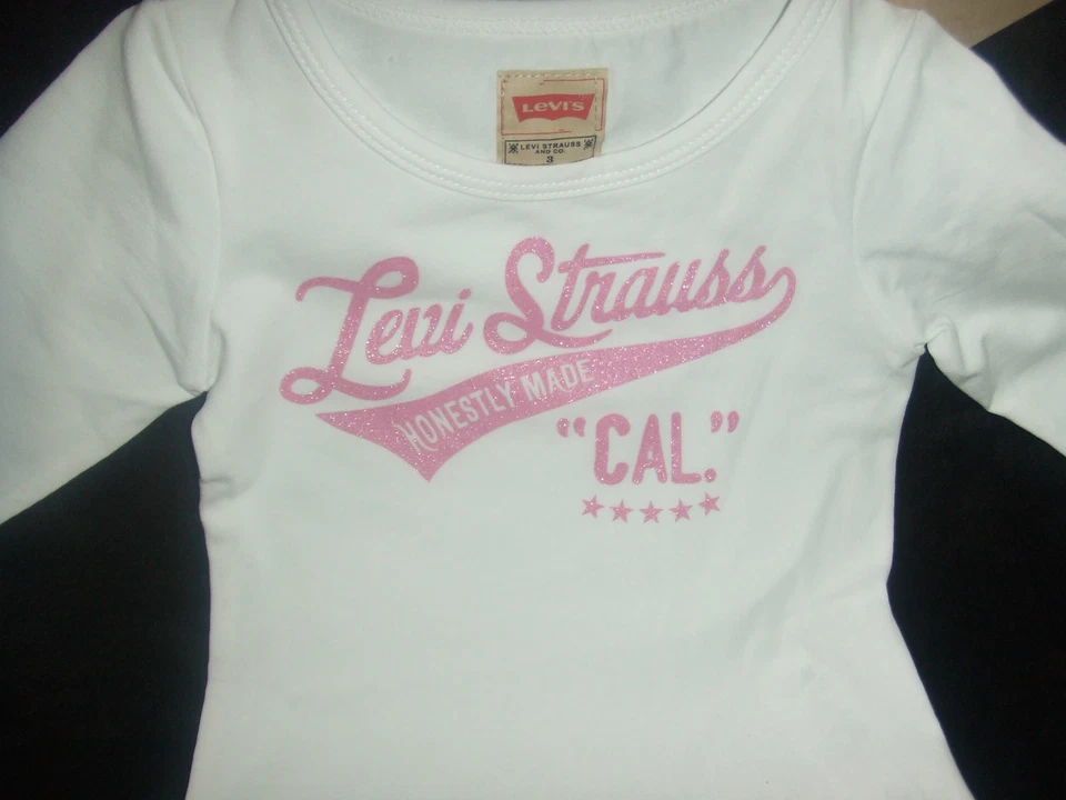 LEVI'S T-SHIRT RED TAB MANCHES LONGUES COL ROND 3 ANS - Photo 2/4
