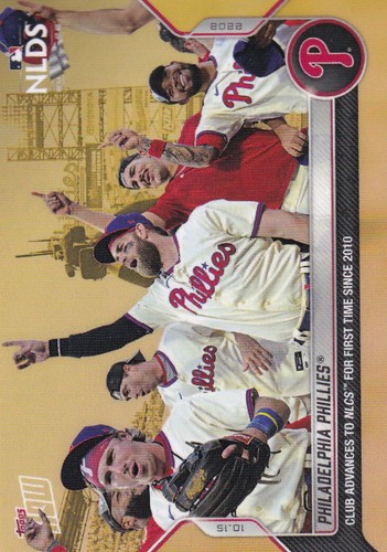 2022 Topps Now NLDS Philadelphia Phillies card #PSB-05. nrmt-mt