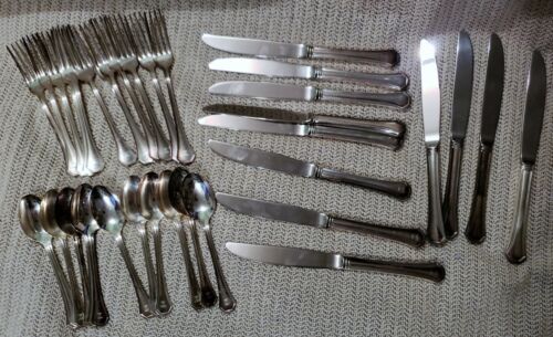 VICTORIAN REED AND BARTON SILVER PLATE TEA SERVICE 4 PIECE 1870's