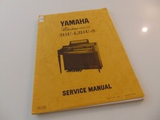 Yamaha Electone Organ 315U-I 315U-S Service Repair Shop Manual Schematics Parts