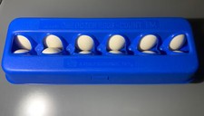 Child Guidance Counting Eggs Complete Carton Dozen numbers Vtg 1987 matching toy