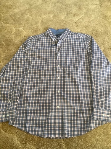 1 George Mens Large (42-44) Collared Button Up Shirt - Picture 8 of 9