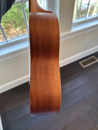Luna Mahogany Tribal Tenor Ukulele, Only 3 Strings - Picture 8 of 15