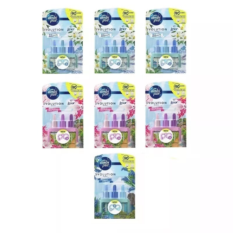 Ricariche Ambi Pur 3Volution Lenor 20ml pz7 | Sistema Elimina Odori