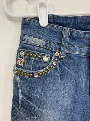 Miss Me Flared Jeans Women's Size 26 Rhinestones Embellished Miss Me Flared Jeans Women's Size 26 Rhinestones Embellished
