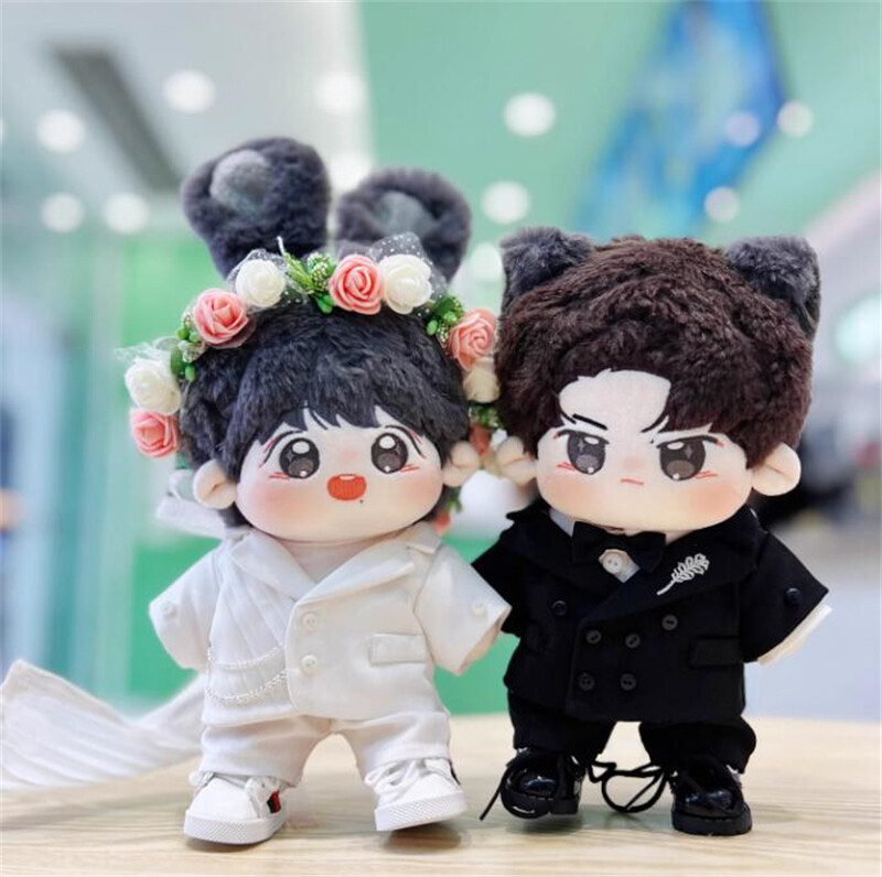 Xiao Zhan 肖战 Cos 20cm Plush Doll Clothes Dress up Toy Gift