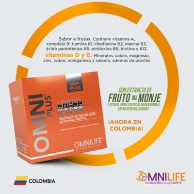 OML PLUS  FRUTAS  VITAMIN & MINERAL/Vitaminas y minerales