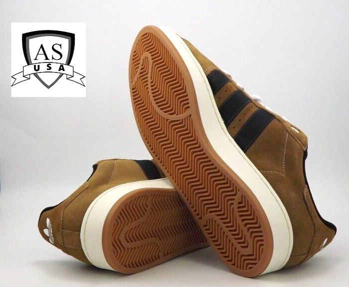 ADIDAS CAMPUS 00S YNUK SHOES Size 13 Brown Desert/Black /White IE2175 thumbnail 7