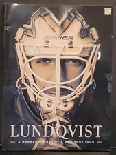 Henrik Lundqvist Jersey Retirement Night Commemorative Program Book 96 Pages 