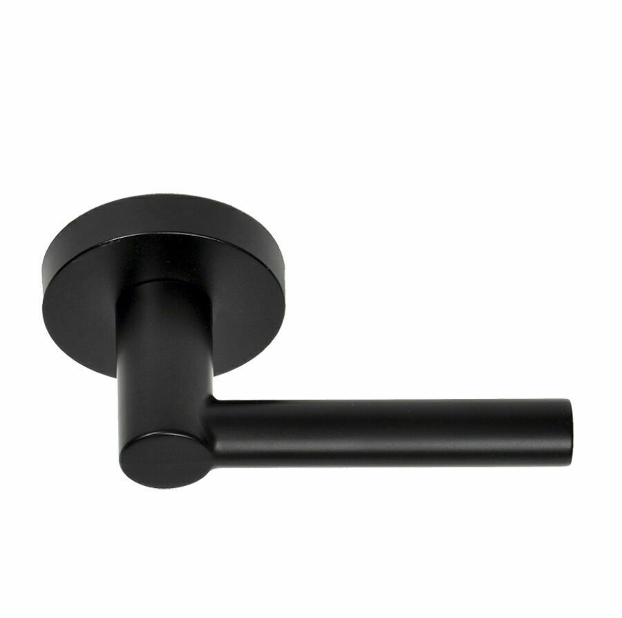 BHP 93144BLK Stinson Beach Passage Door Lever in Matte Black