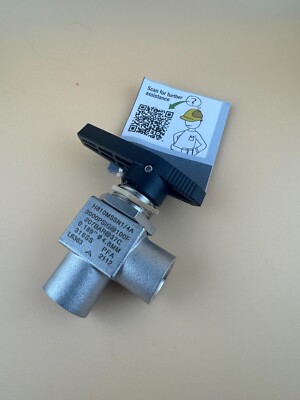 HAM-LET (H-810M-SS-N-1/4-R) Right Angle Ball Valve