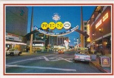 Reno Arch At Night-RENO, Nevada