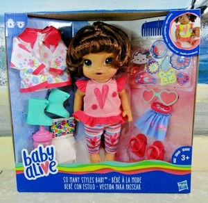 baby alive so many styles baby