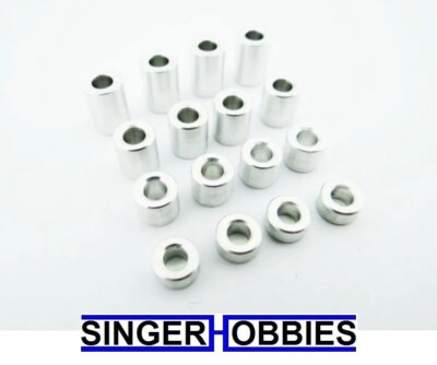 Hot Racing SPC3007 M3 Aluminum Standoff Spacer Set (4x)(3-5-7-9mm) Axial HH