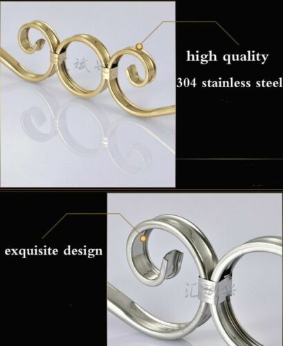 304 Stainless Steel Wrought Iron Adornment Door Fence Wall European Panel Metal - Bild 4 von 8