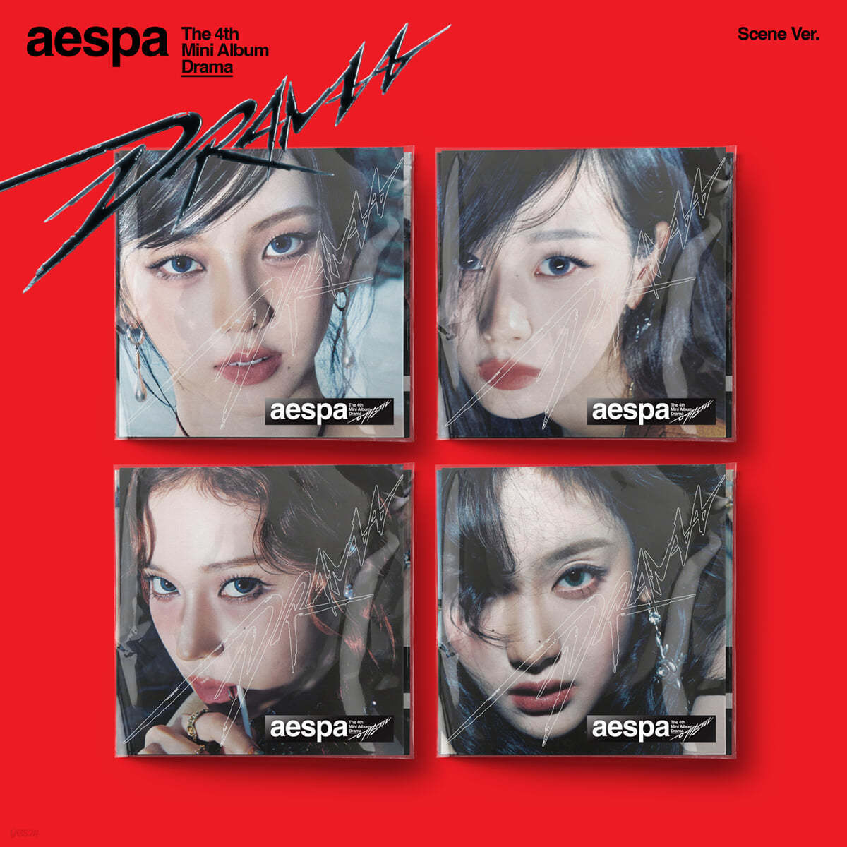 (CD)aespa 4th mini album 'Drama (Drama Ver.)'(韓国盤）／aespa aespa Drama 4TH MINI ALBUM K-POP Scene Ver. CD + PHOTOCARD