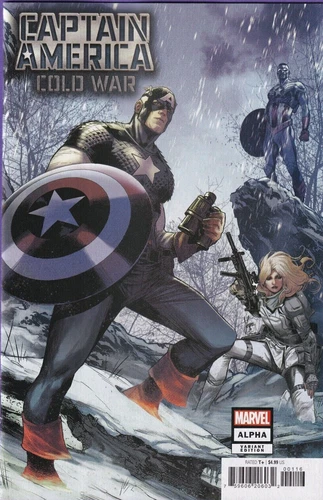 Captain America Cold War Alpha #1 1:25 Checchetto Variant Marvel Comics