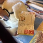 Vintage Dilbert 7” Plush Dogbert Stuffed Animal White Dog By Gund With Tag. — photo 2