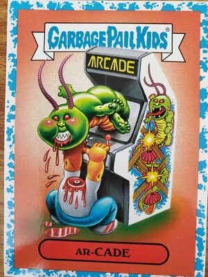 2018 Topps GPK Garbage Pail Kids Series 1 We Hate the 80s BLUE