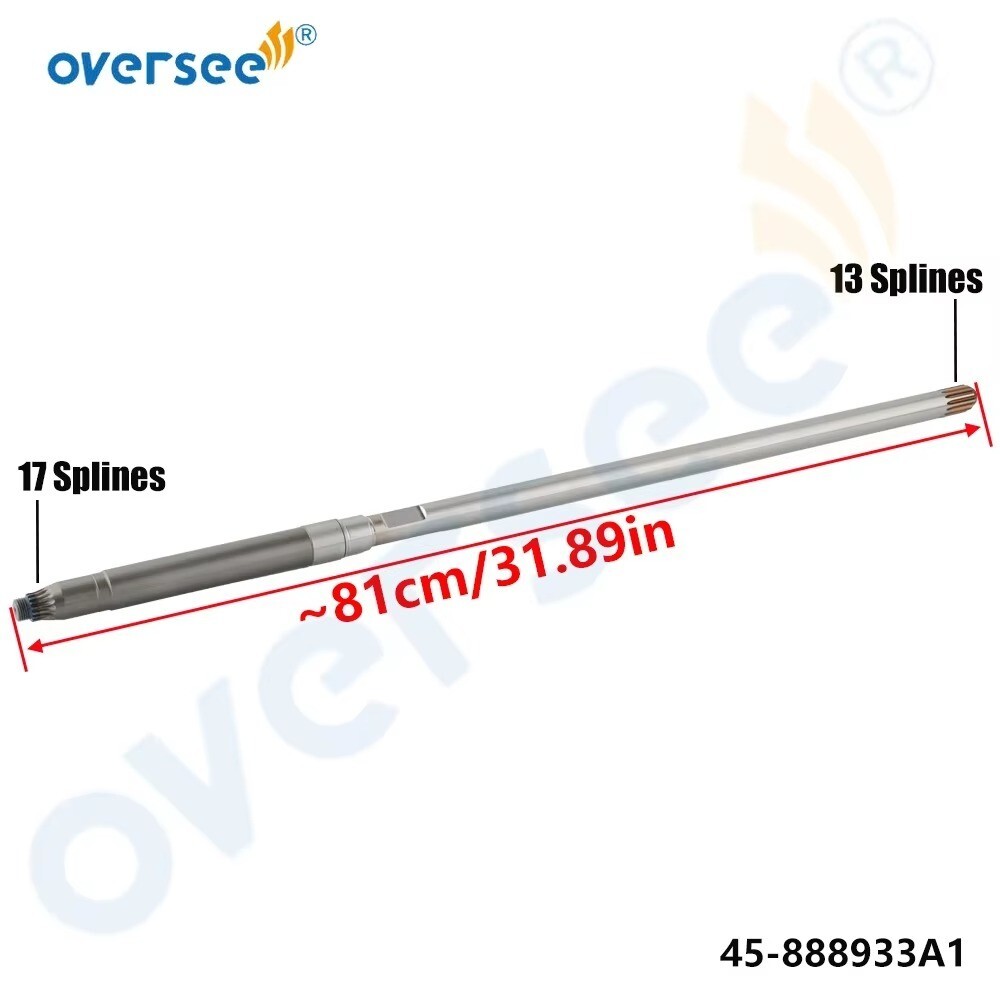【RT-41365】 45-888933A 1 Drive Shaft For Mercury Marine 4T 70-115HP DFI