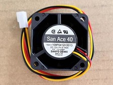 1PC Sanyo 109P0412H3013 12V 0.195A 4028 mute double ball cooling fan