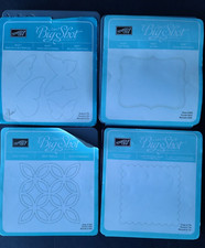Stampin UP Sizzix Big Shot Dies Lot Butterflies, Top Note, Lattice Scallop