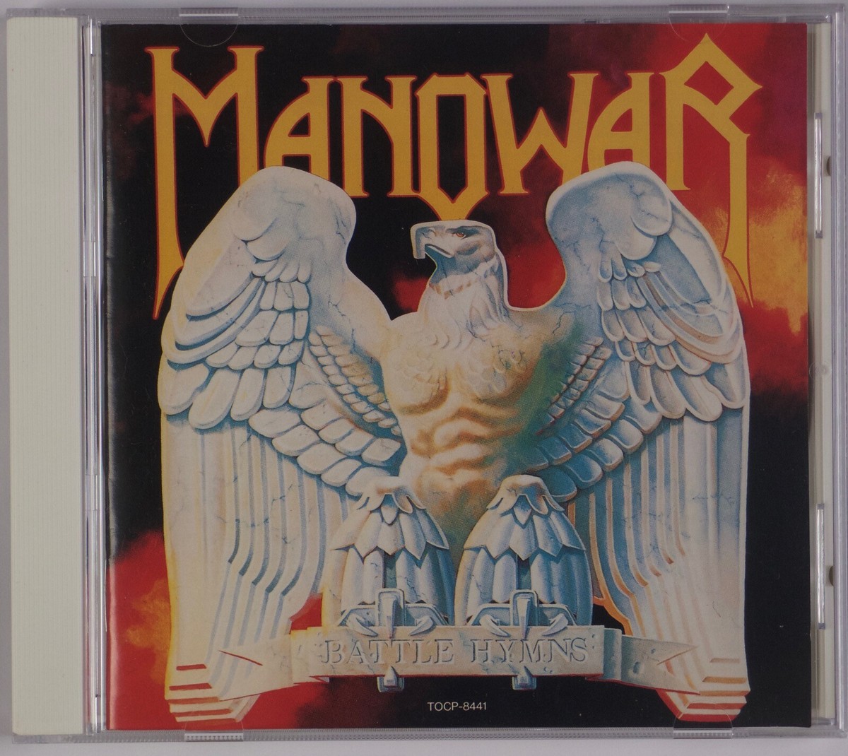 MANOWAR: Battle Hymns JAPAN Burrn! Liberty TOCP-8441 Heavy Metal