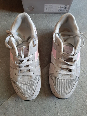 DIADORA SIMPLE RUN GS DAMEN SCHUHE GR 38 EUR SHOES SIZE 5 GRAU GREY ALASKA