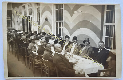 orig. Foto AK Feier um 1936 Berlin Restaurant