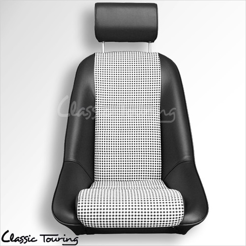 1984-94 Porsche 911/912 -- RS Touring Sport Seat. Leatherette/Houndstooth - Picture 3 of 8