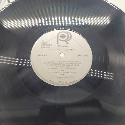 Reggae Boris Gardiner Happening PRLP-500 SLEDGEHAMMER RECORD ALBUM