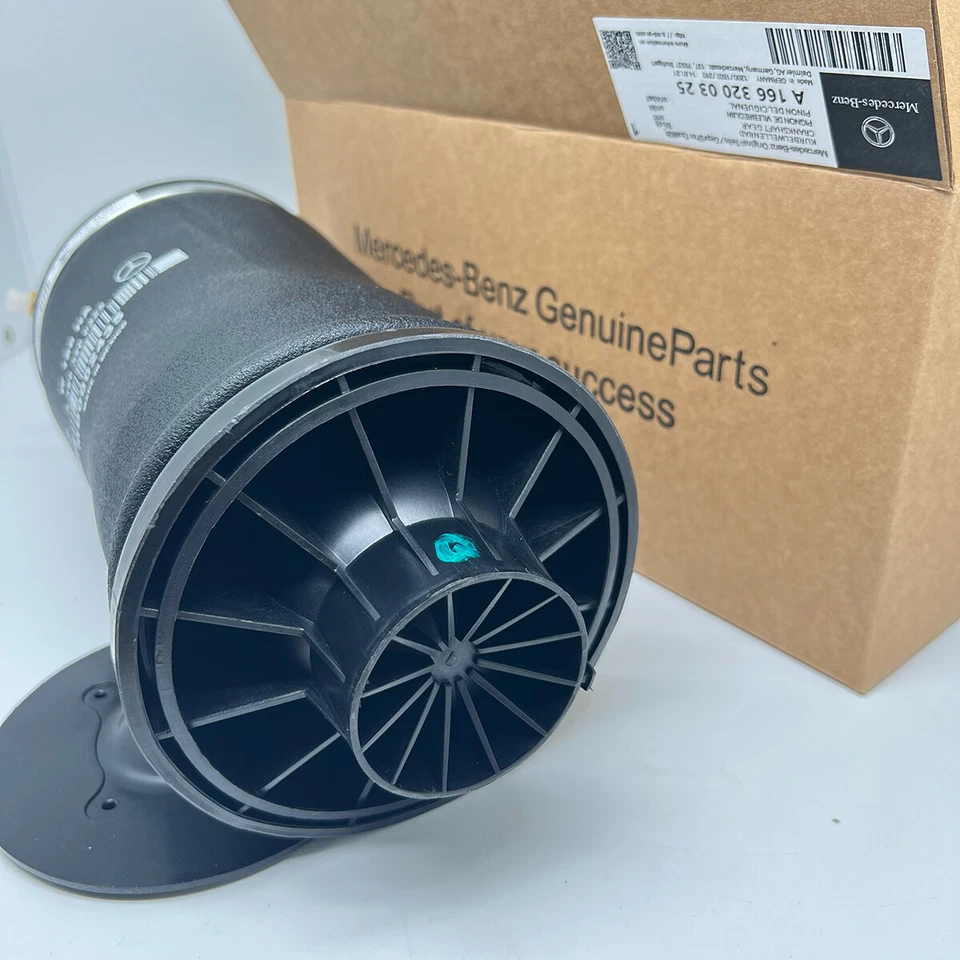 Bolsa de suspensión de resorte neumático trasero Benz OEM 1663200325 para GL350 GL450 GL550 ML450 Foto 2 de 4