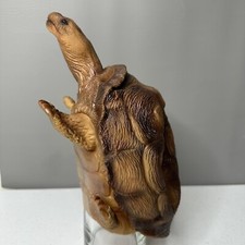 Hand Critters brown turtle puppet Mask Illusions 1994 vintage puppet rare