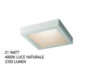 Plafoniera Led 4000k : Plafoniera led soffitto w v pannello lampada k
