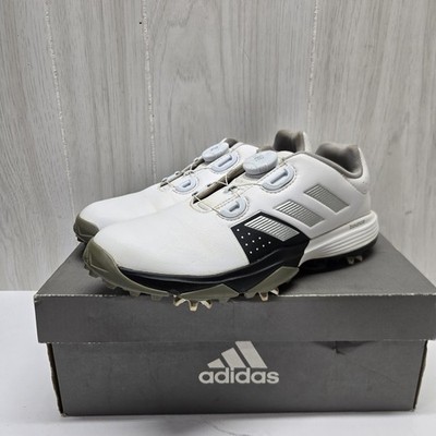 Adidas Bounce Adipower Boa Golf Shoes White F33535 Youth Size 5 Kids