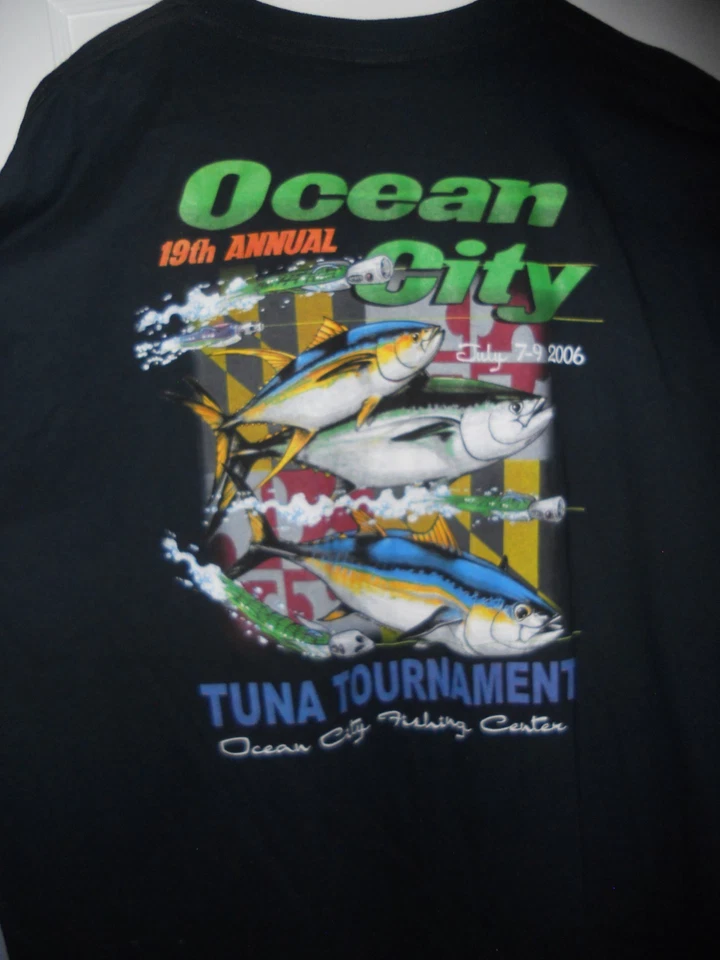 Camiseta anual Ocean City Tuna Tournament 2006 19º 3XL Foto 2 de 4