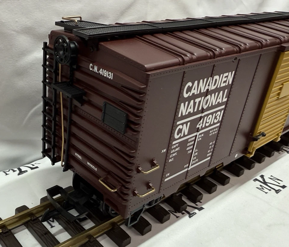 LGB 41913 G Scale Canadian National Box Car #419131 New in Box - Image 2 of 4
